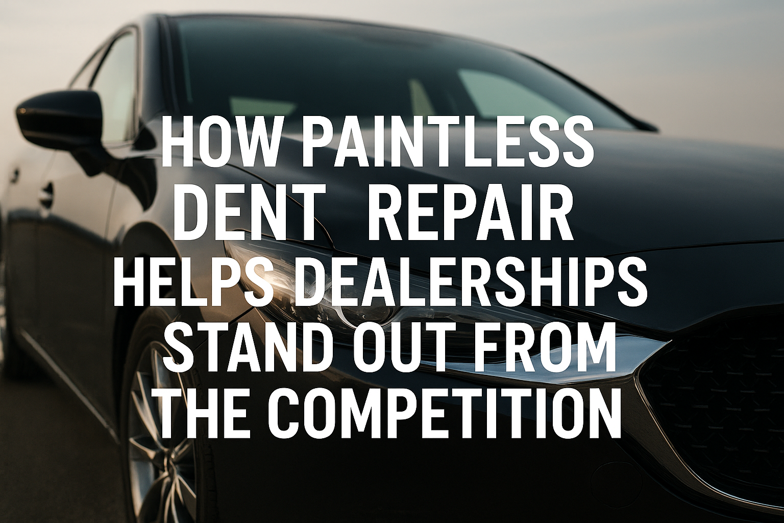 How Paintless Dent Repair Helps Dealerships Stand Out from the Competition